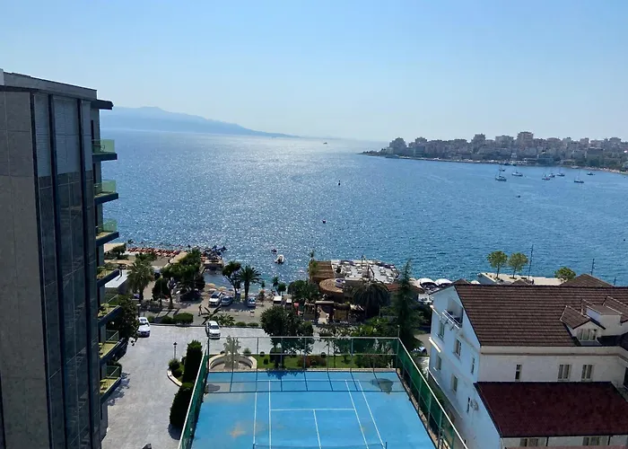 Lovely Seaview Apartment Saranda - 70M From Beach - Free Parking Garage